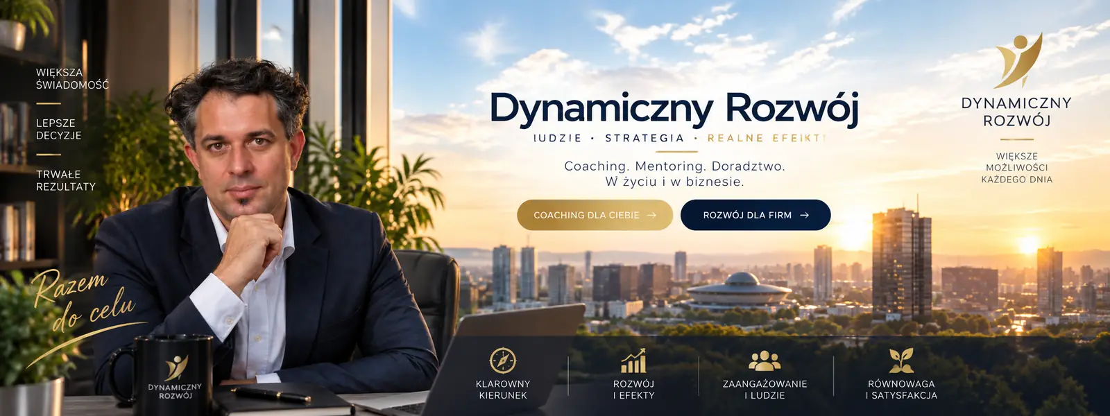 Dynamiczny Rozwój – coaching, mentoring i rozwój w życiu i biznesie Dynamiczny Rozwój – coaching, mentoring i doradztwo dla osób, liderów i firm
